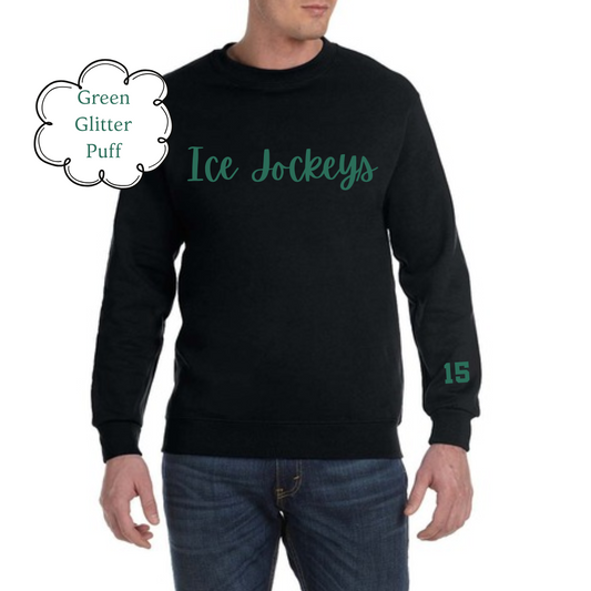 Ice Jockeys Glitter Puff Custom