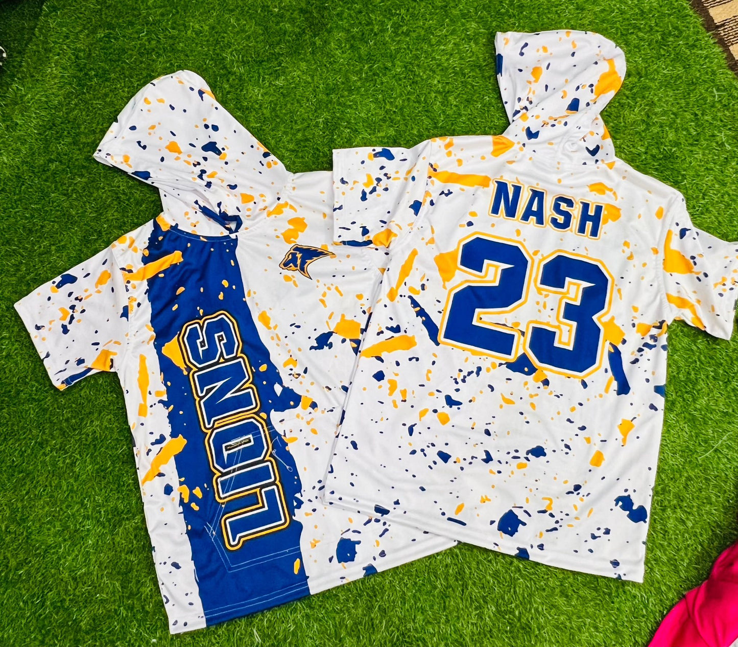 Lions Splatter Hoodie