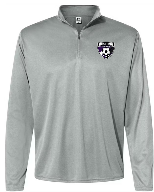 Raptors Soccer Shield Quarterzip