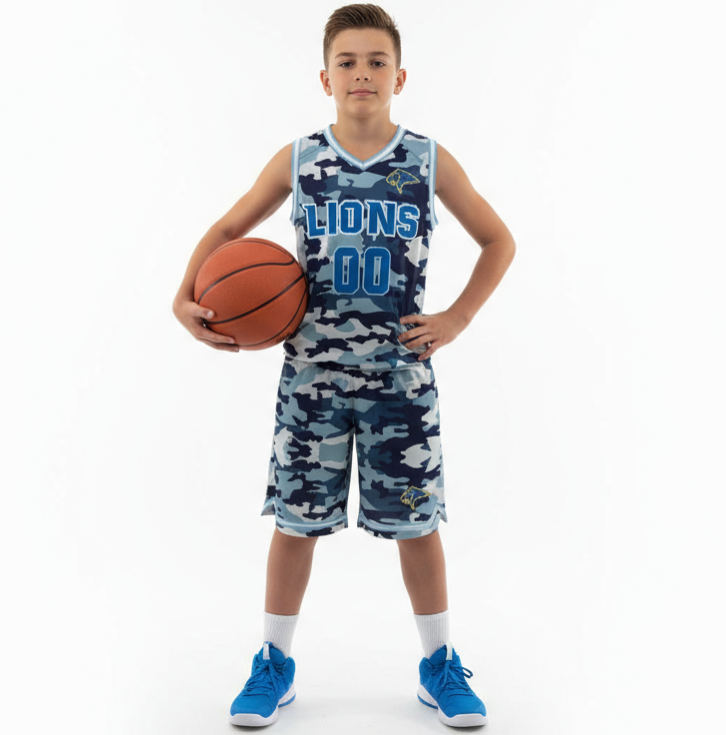 Lions Boys Basketball Uniform