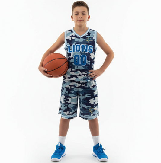 Lions Boys Basketball Uniform