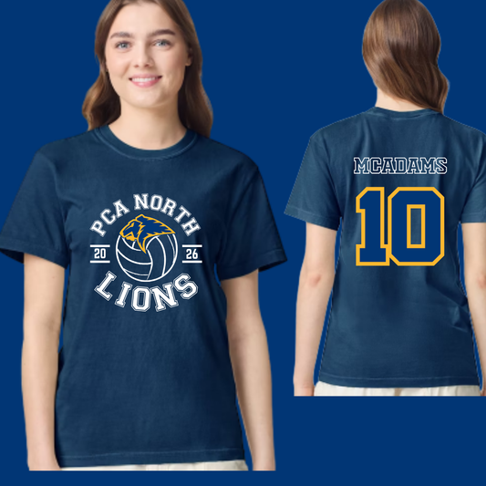 PCA North Volleyball Shirt '25-'26 Season