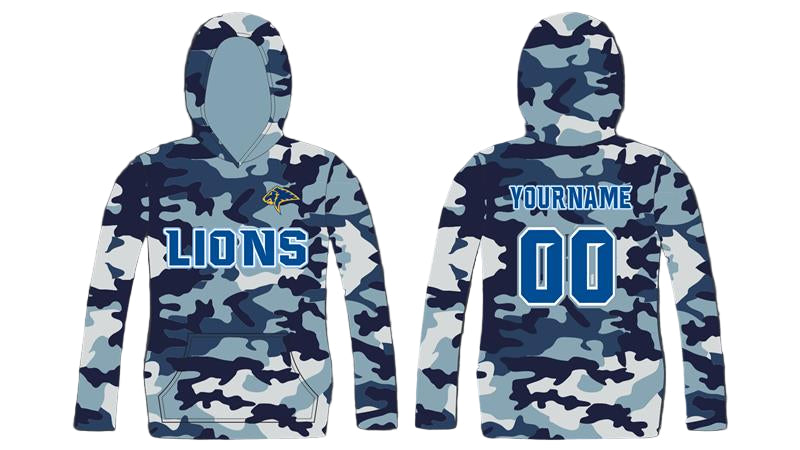 Lions Boys Basketball Warm Up Hoodie