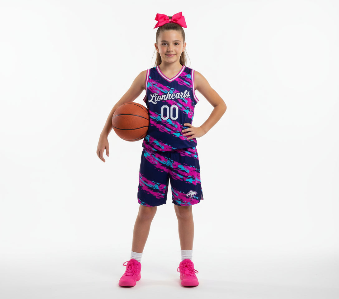 Lionhearts Girls Basketball Uniform