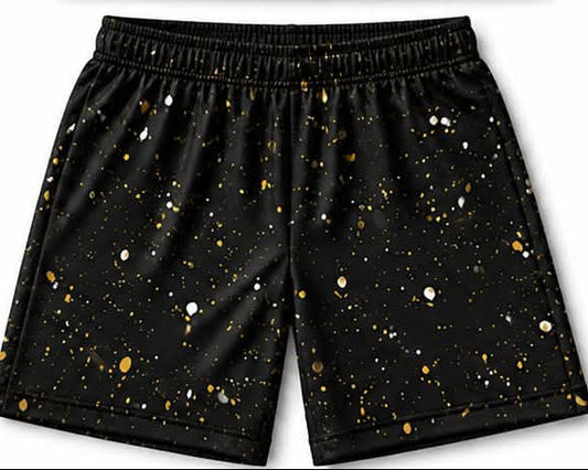 Prosper Gold Graffiti Shorts