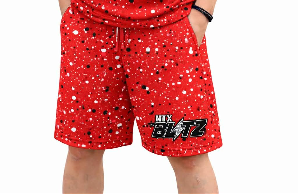 NTX BLITZ Spring Splatter Shorts