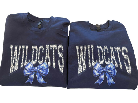 Wildcats with bow