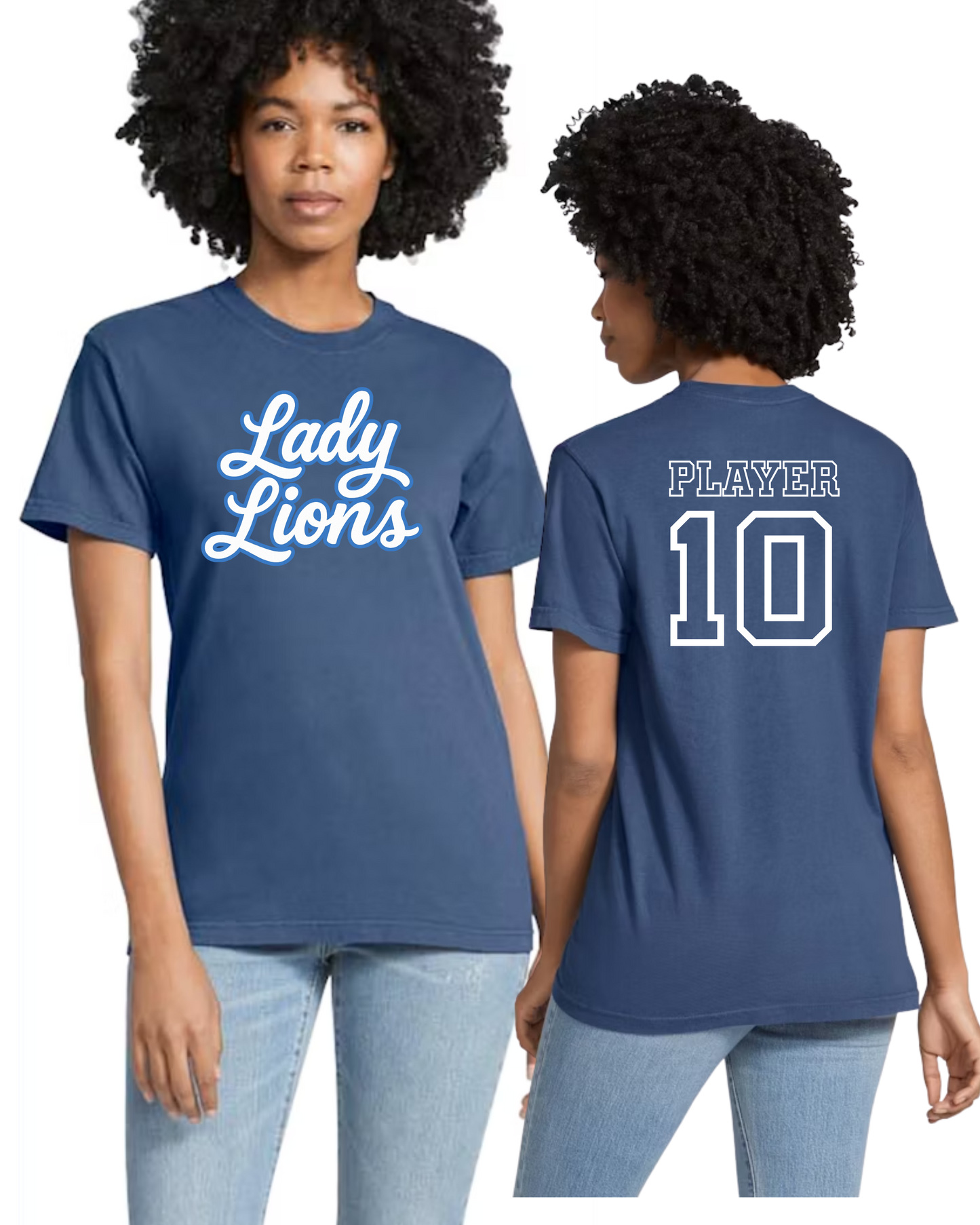 Lady Lions Cursive